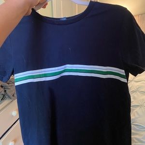 striped forever 21 teeshirt